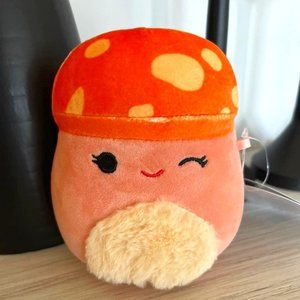 Squishmallows Alba the Orange Mushroom 5" NEW Stuffed Plush